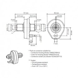 VDO Mechanische Drehzahl - Geschwindigkeit Sensor - M18