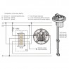 Veratron Frischwasser Sensor 4-20 mA – Tank Tiefe 600-1200mm