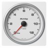 Veratron AcquaLink LOG Speedometer 12kn 85mm White