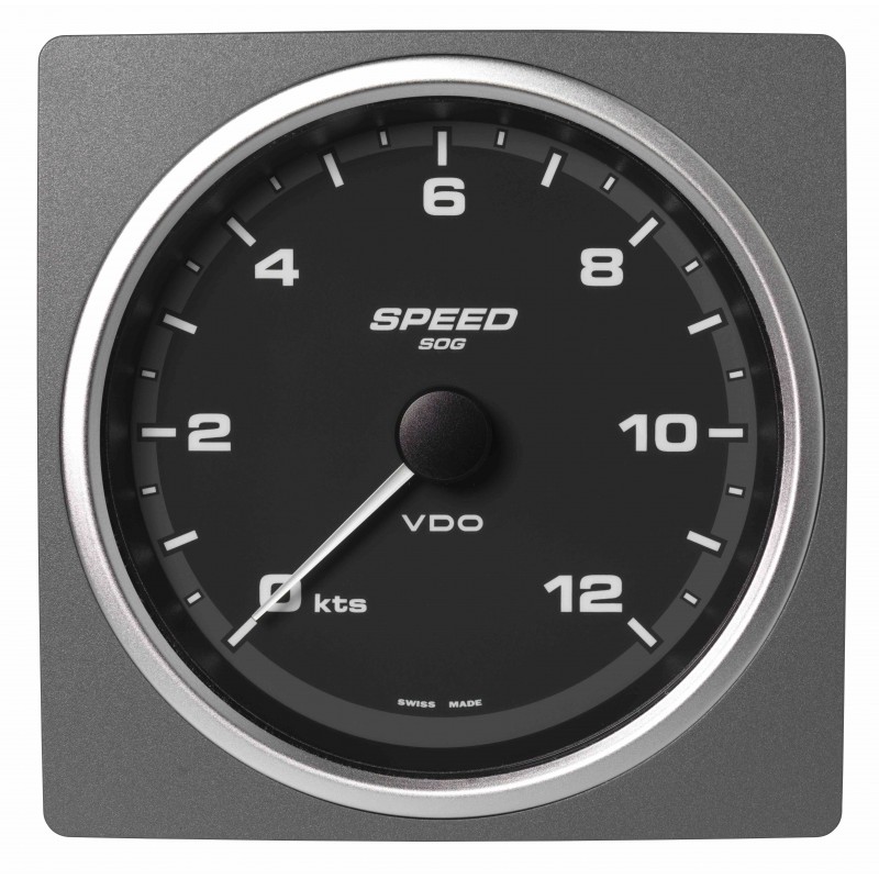 Veratron AcquaLink SOG Speedometer 12kn 110mm Black