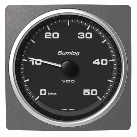 Veratron AcquaLink LOG Speedometer 35mph 85mm Black