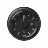 Veratron ViewLine - 52mm Black Quartz Clock 12V - 12-24V DLRB