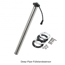Veratron 54mm SS Deep-Pipe Sensor 1200mm - Contactless 55 Resistors - E-F is 90-4 Ω