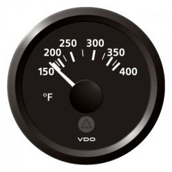 Veratron ViewLine Cilinder temperatuur 400°F Zwart 52mm