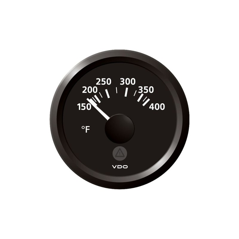 Veratron ViewLine Zylinder Temperatur 400°F Schwarz 52mm