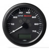 Veratron ViewLine GPS speed gauge 0–70 kn Zwart 110 mm