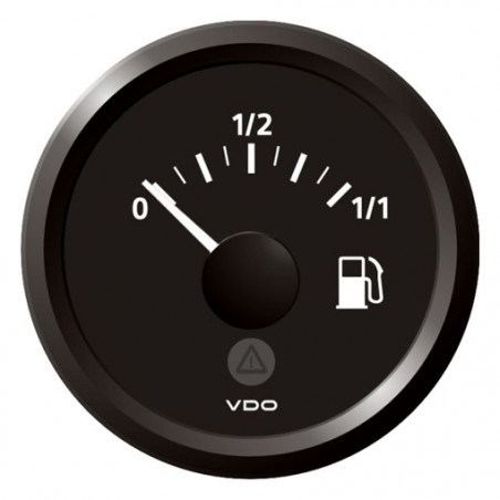 Veratron ViewLine Fuel Level 90-0.5 Ohm* Black 52mm