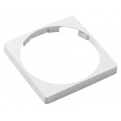 Veratron AcquaLink 110mm Frontring Viereck Weiß Retail Verpackung