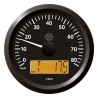 VDO ViewLine Speedometer 80 Km/h Black 85mm